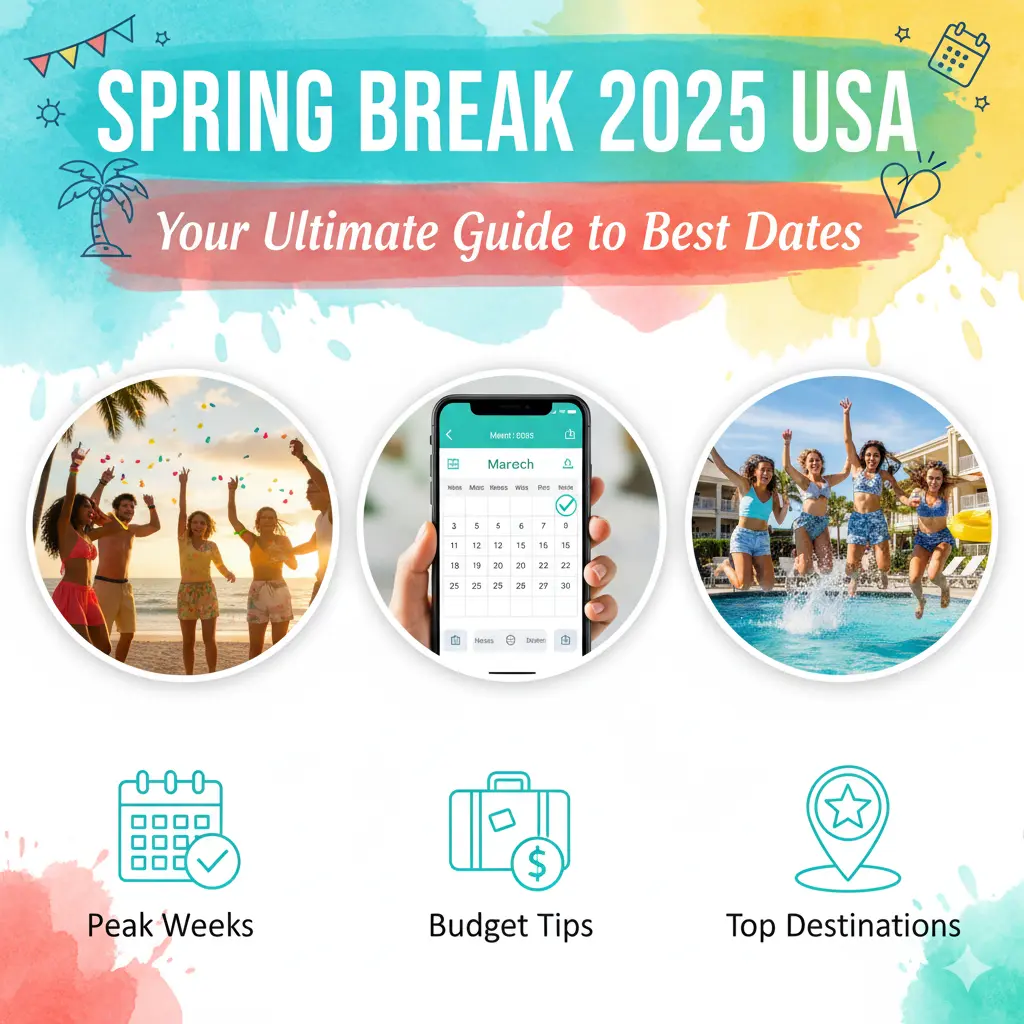 Spring Break 2025 USA: Your Ultimate Guide to Best Dates