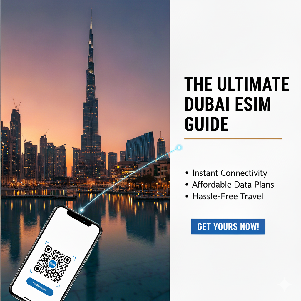 The Ultimate 2000-Word Guide to Dubai eSIMs: Why CommBitz.com is the #1 Choice for Travelers in 2025
