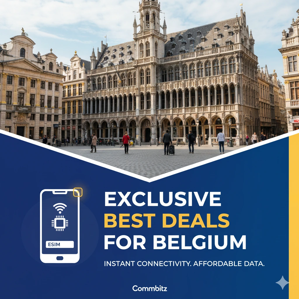 Esim Card for Belgium: Exclusive Best Deals You Can’t Miss