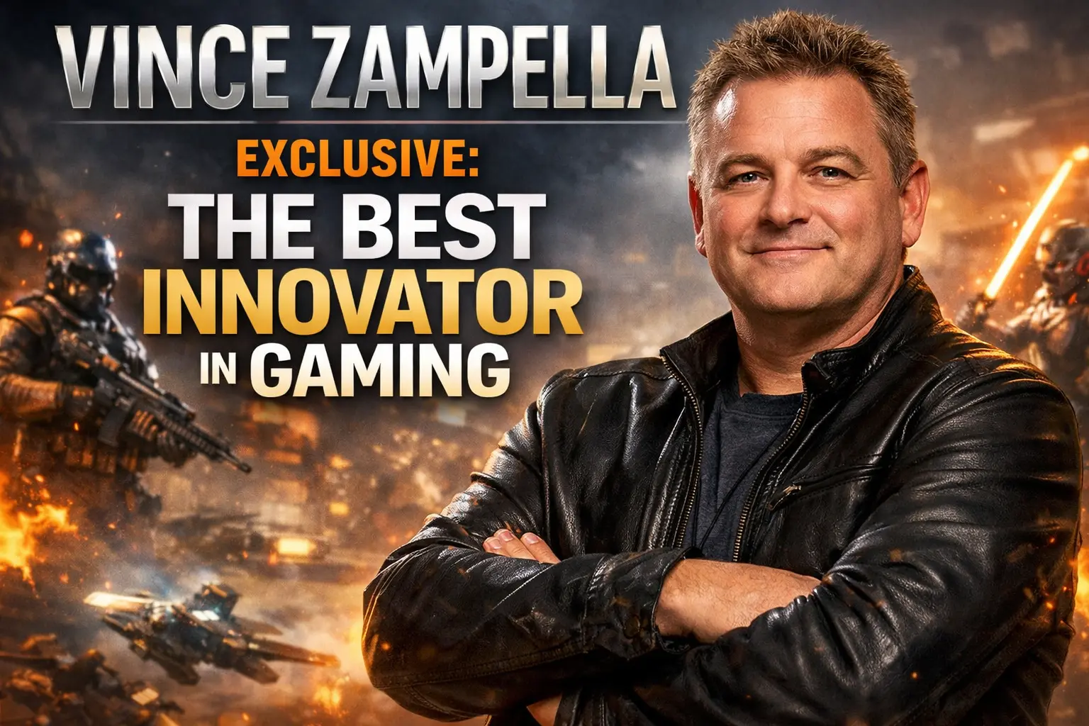 Vince Zampella Exclusive: The Best Innovator in Gaming