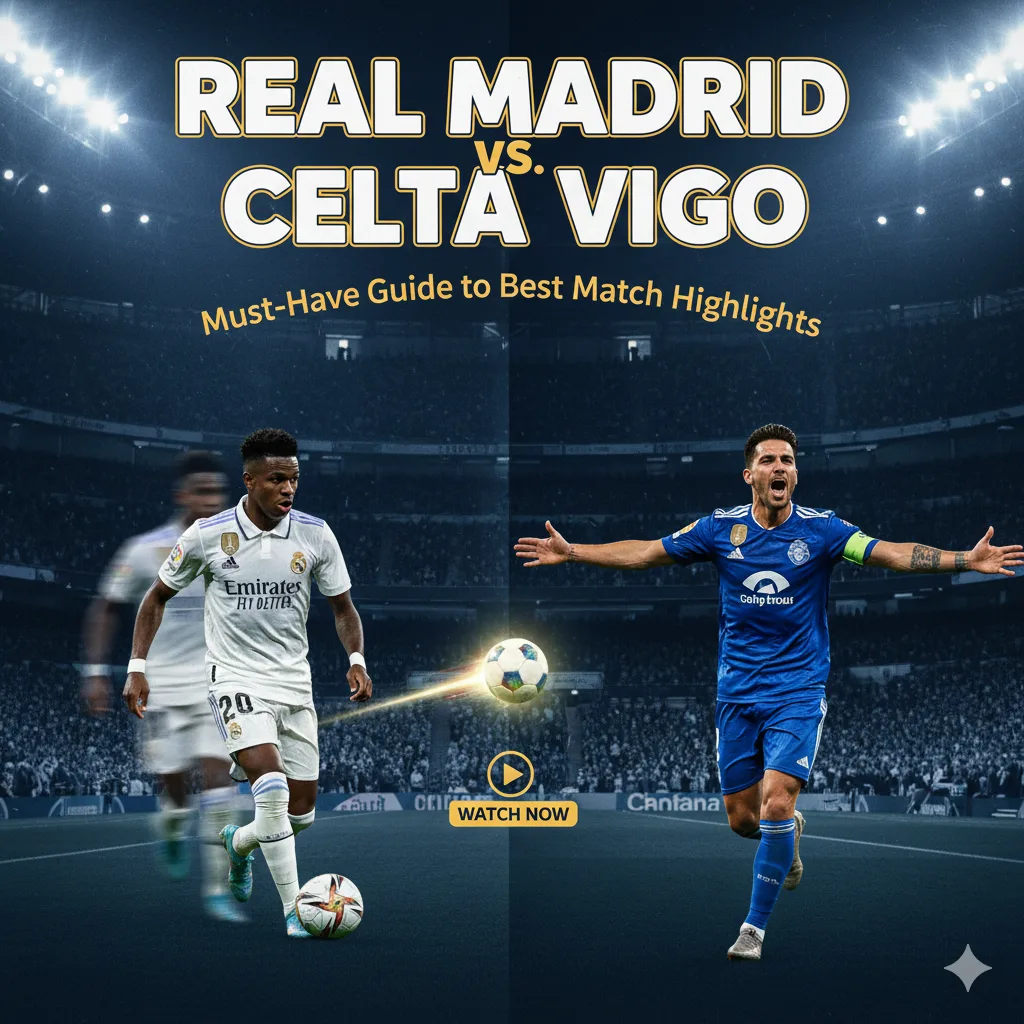 Real Madrid vs Celta Vigo: Must-Have Guide to Best Match Highlights
