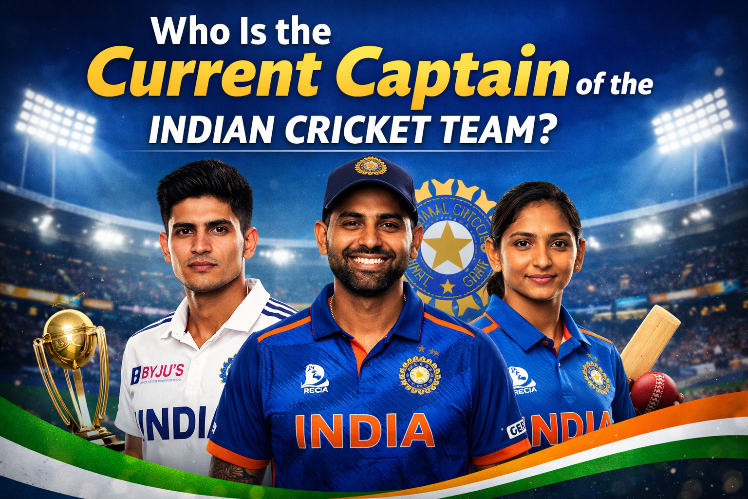 Who Is the Current Captain of the Indian Cricket Team?