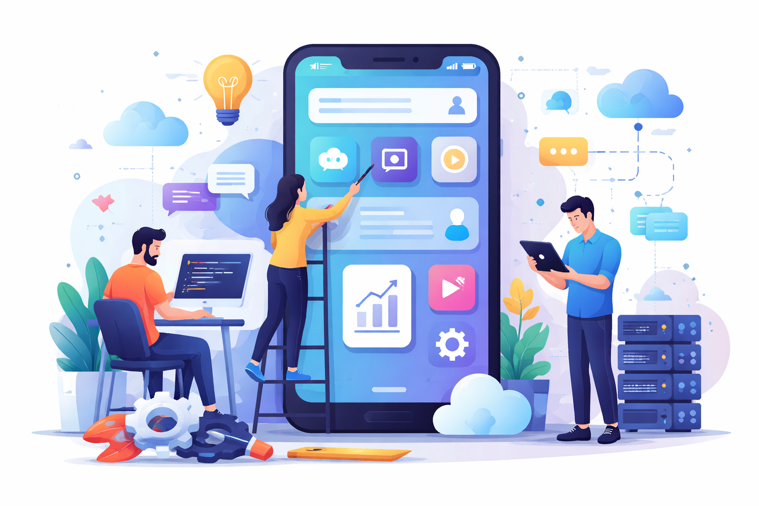 Top 5 Benefits of End-to-End App Development Services in Lucknow