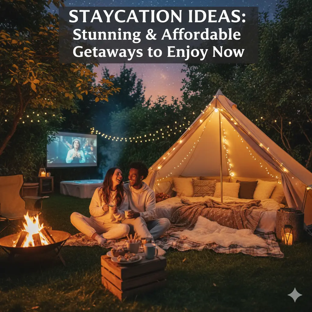 Staycation Ideas: Stunning & Affordable Getaways to Enjoy Now