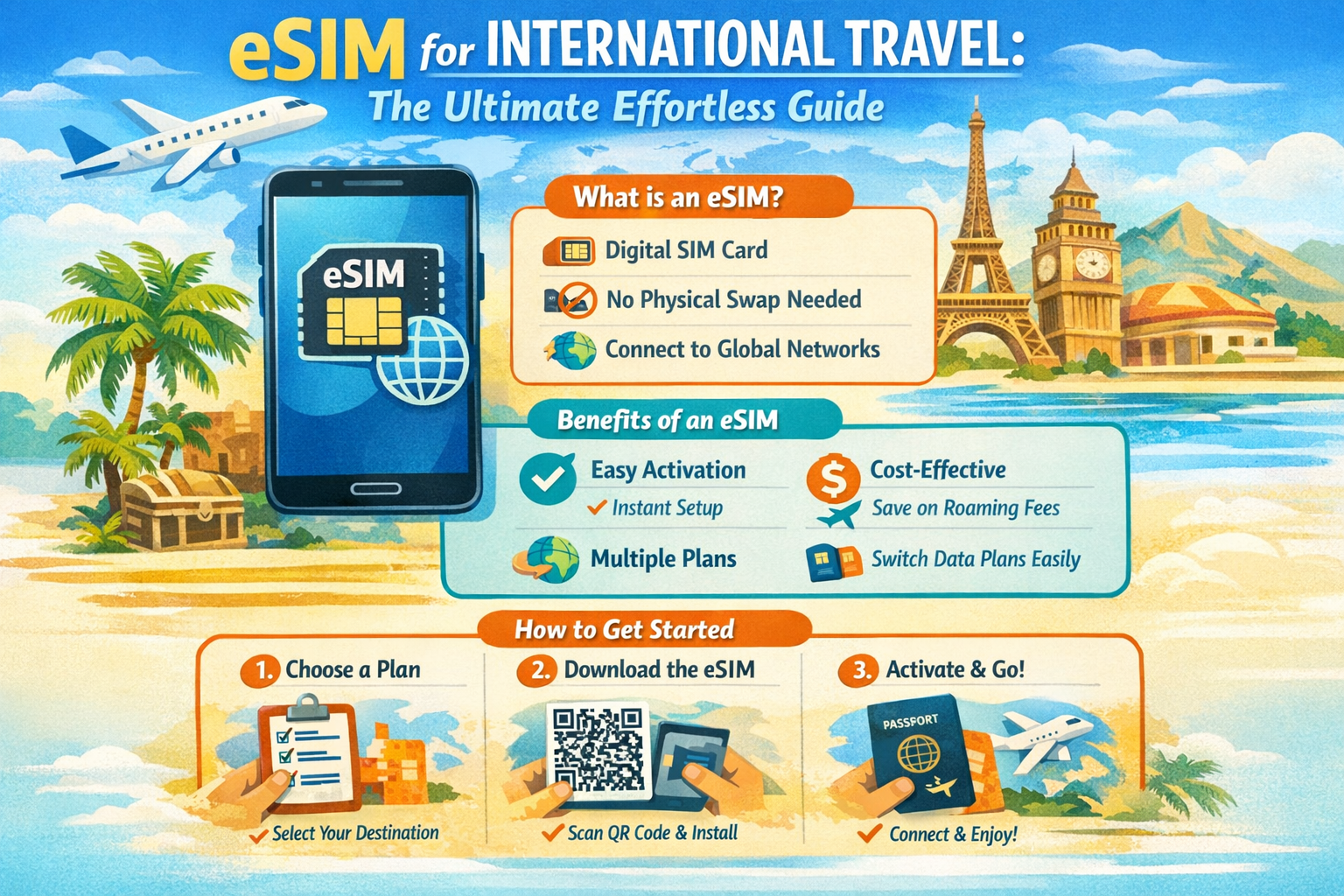 eSIM for International Travel: The Ultimate Effortless Guide