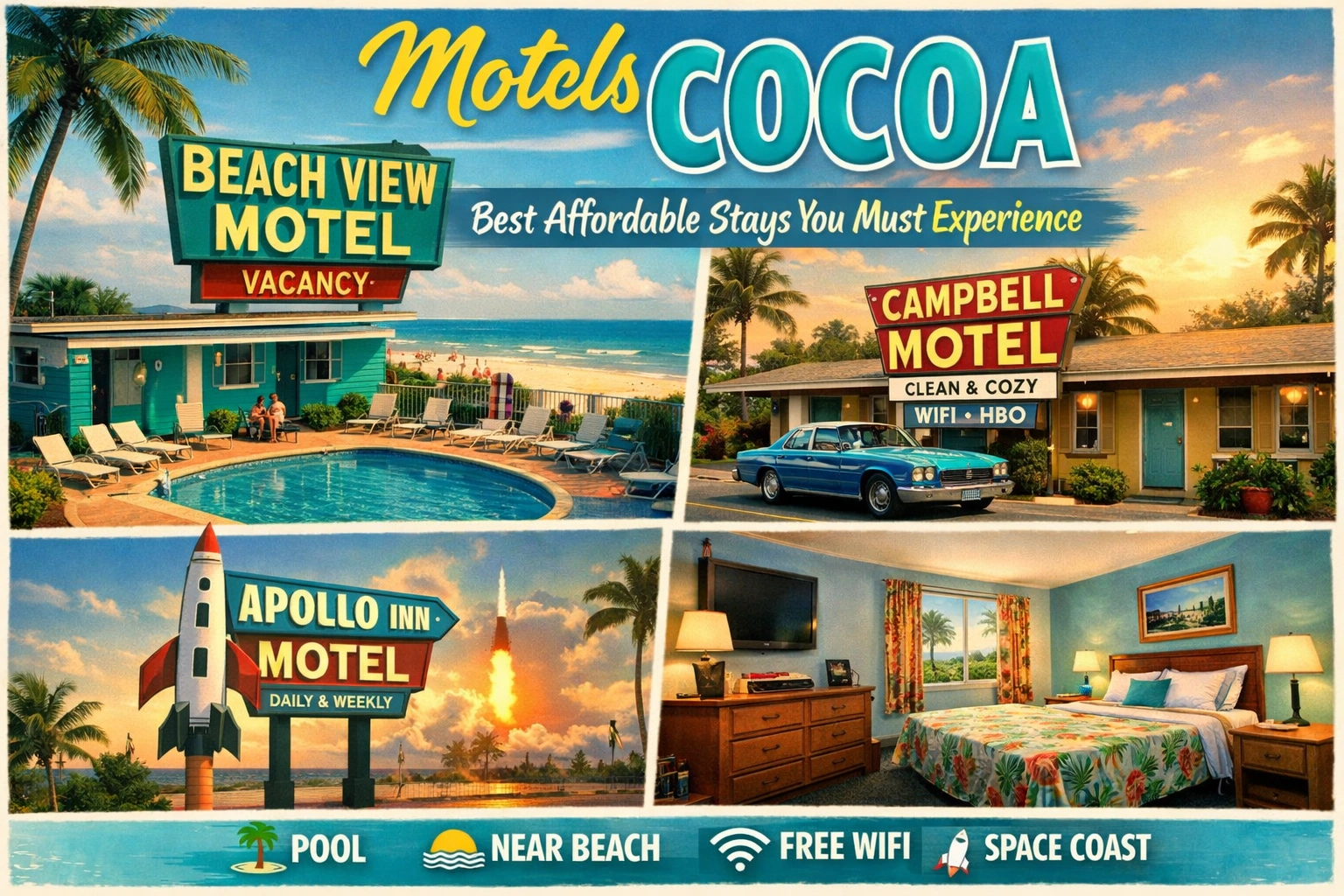 Motels Cocoa: Best Affordable Stays You Must Experience
